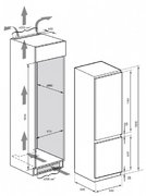 Встраиваемый холодильник Kaiser EKK 60193 фото 4 в Тюмени