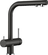 Смеситель Бланко FONTAS-S II 526235 Silgranit черный фото в Тюмени Смеситель Blanco FONTAS-S II 526235 Silgranit черный фото в Тюмени