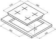 Варочная поверхность Korting HK 6205 BB фото 2 в Тюмени