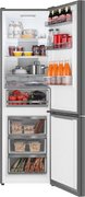 Отдельностоящий холодильник с инвертором Weissgauff WRK 2000 Total NoFrost Inverter Bru Steel Glass фото 3 в Тюмени