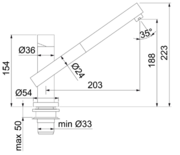 Смеситель Franke Polyedro хром фото 3 в Тюмени