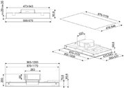 Встраиваемая вытяжка Smeg KLT90LXS фото 3 в Тюмени