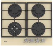 Газовая стеклянная варочная панель Korting HGG 6722 CTB