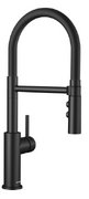 Смеситель Бланко CATRIS-S Flexo 525793 Silgranit матовый черный фото в Тюмени Смеситель Blanco CATRIS-S Flexo 525793 Silgranit матовый черный фото в Тюмени