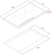 Индукционная варочная панель Teka IZS 96700 MST BLACK фото 2 в Тюмени