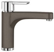 Смеситель Бланко Pylos chrome/Silgranit серый беж фото в Тюмени Смеситель Blanco Pylos chrome/Silgranit серый беж фото в Тюмени