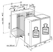 Встраиваемый холодильник Liebherr IXRF 5100 (SIFNf 5108 + IRe 5100) фото 4 в Тюмени