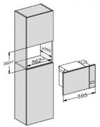 Встраиваемая микроволновая печь Miele M2230SC OBSW фото 3 в Тюмени