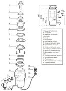 Измельчитель пищевых отходов Omoikiri NAGARE SLIM 500 фото 4 в Тюмени