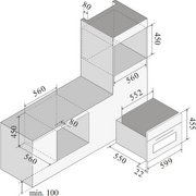 Духовой шкаф Ilve 645GTZ41/BK фото 2 в Тюмени