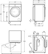 Стирально-сушильная машина Electrolux EW7W2481E фото 4 в Тюмени