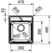 Мойка Franke BCX 610-42 TL сталь фото 2 в Тюмени