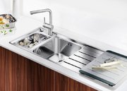 Мойка Blanco Axis II 6 S-IF крыло слева нержавеющая сталь фото 2 в Тюмени