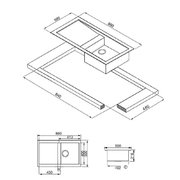 Мойка Smeg LQ861SF фото 3 в Тюмени