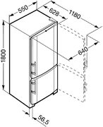 Холодильник Liebherr CNesf 3033 Comfort NoFrost фото 4 в Тюмени