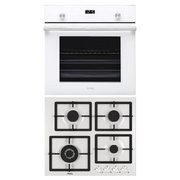 Korting Crystal (духовой шкаф OGG 771 CFW + варочная панель HG 697 CTW)