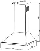 Вытяжка Zigmund Shtain K 127.51 W фото 2 в Тюмени