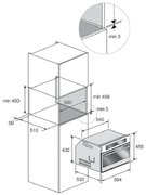 Духовой шкаф Fulgor Milano FCSO 4511 TM BK фото 4 в Тюмени