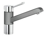 Смеситель Бланко Zenos chrome/Silgranit алюметаллик фото в Тюмени Смеситель Blanco Zenos chrome/Silgranit алюметаллик фото в Тюмени