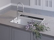 Мойка Омойкири Kinaru Pro 86-U/I WH фото 4 в Тюмени Мойка Omoikiri Kinaru Pro 86-U/I WH фото 4 в Тюмени