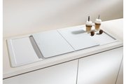 Мойка Blanco ALAROS 6S (с белой доской) SILGRANIT клапан-автомат InFino® кофе фото 3 в Тюмени