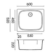 Мойка Smeg LSE60AV фото 2 в Тюмени