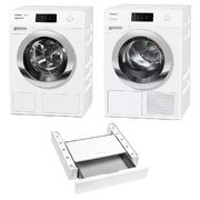Miele ChromeEdition (стиральная машина WCR870WPS + сушильная машина TCR790WP + монтажный элемент WTV511) Miele ChromeEdition (стиральная машина WCR870WPS + сушильная машина TCR790WP + монтажный элемент WTV511)