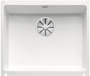 Мойка Blanco SUBLINE 500-U керамика отводная арматура InFino® матовый белый фото в Тюмени