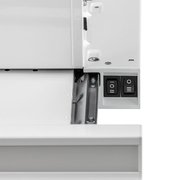 Встраиваемая вытяжка KRONA KAMILLA 600 GLASS WHITE фото 2 в Тюмени