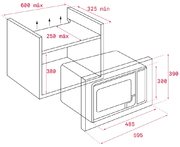 Встраиваемая микроволновая печь Teka ML 820 BIS WH WHITE фото 2 в Тюмени