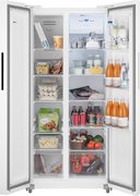 Отдельностоящий холодильник с инвертором Weissgauff WSBS 500 Inverter NoFrost White фото 4 в Тюмени