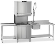 Купольная посудомоечная машина Smeg HTY620D фото 2 в Тюмени