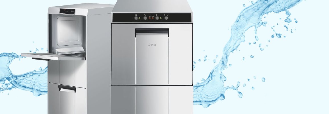 Профессиональные посудомоечные машины Smeg