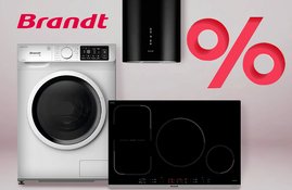 Акция! Скидки на бытовую технику Brandt