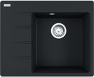 Мойка Franke Centro CNG 611/211-62 TL чаша справа черный матовый