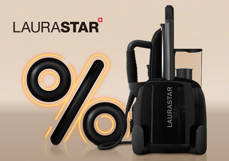 Акция! Скидка на парогенераторы Laurastar LIFT и LIFT PLUS Акция! Скидка на парогенераторы Laurastar LIFT и LIFT PLUS