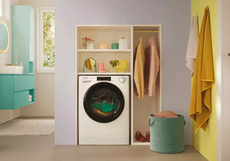 Стиральная машина в интерьере