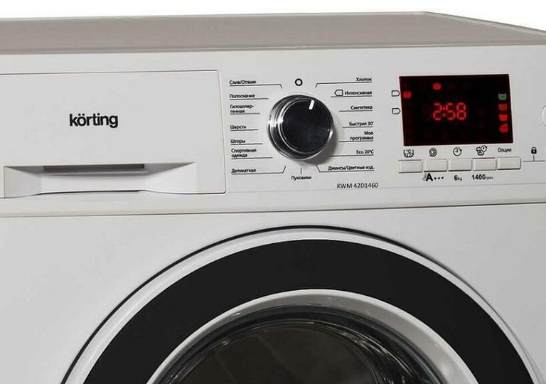 Обзор стиральной машины Korting KWM 42D1460 Обзор стиральной машины Korting KWM 42D1460