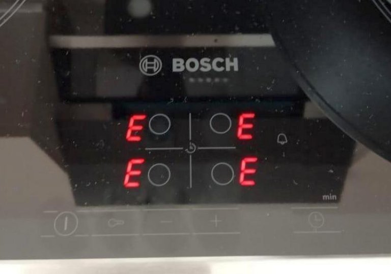 Ошибка Е1 на индукционной варочной панели: перегрев Ошибка Е1 на индукционной варочной панели: перегрев