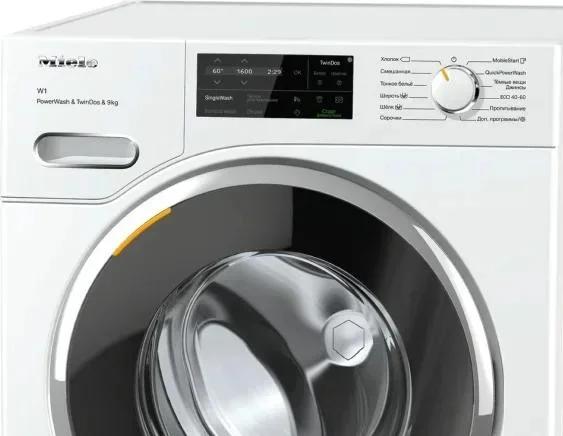 Обзор стиральной машины Miele WWI860 WPS White Edition Обзор стиральной машины Miele WWI860 WPS White Edition