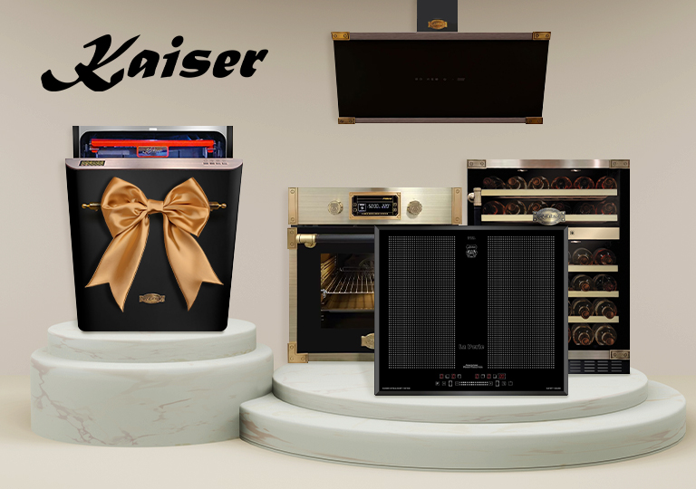 Акция! Посудомоечная машина Kaiser в подарок при покупке